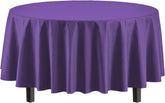 Premium Round Purple Table Cover