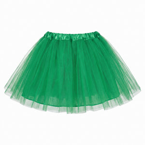 Festive Green Child's Tutu - Shimmering Costume Accessory