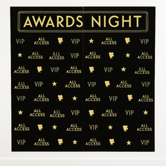 Awards Night VIP Step and Repeat Scene Setter Kit