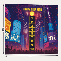 Times Square Deluxe New Year's Eve Scene Setter Kit