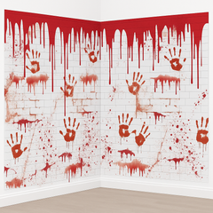 Halloween Chop Shop Room Roll Scene Setter - 4ft x 20ft