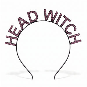 Head Witch Rhinestone Halloween Headband