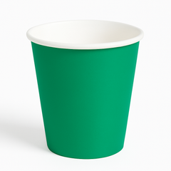 Festive Green 9oz Paper Cups