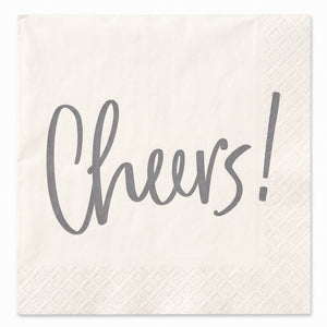 Cheers! Cocktail Beverage Napkins - 5 In. X 5 In.