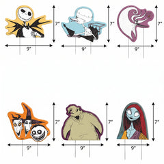 Disney Nightmare Before Christmas Halloween Yard Sign Set