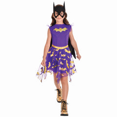 Girls' Batgirl Halloween Costume - Large