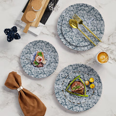 8" Garden Damask Design Plastic Plates (10)