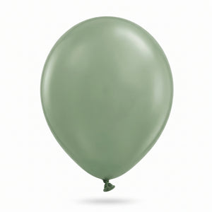 Luxaire Premium 12-Inch Sage Latex Balloons, 25 Pack