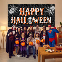 Classic Halloween Scene Setter Banner