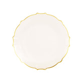 7.5 In. Rosè/Gold Petal Plates | 20 Count