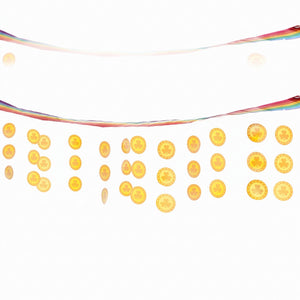 St. Patrick's Day Rainbow & Gold Hanging Ceiling Decoration