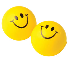 Smile Squeeze Balls - 12 Count