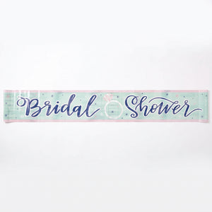 Mint Bridal Shower Banner