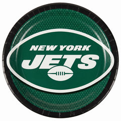 New York Jets 9" Round Paper Plates