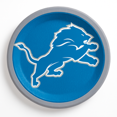 Detroit Lions 7" Round Paper Plates - NFL Party Supplies