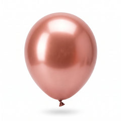 Satin Luxe Rose Gold Latex Balloons, 11-Inch, 6-Pack