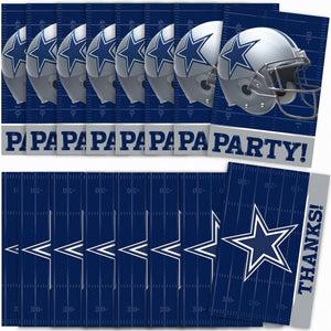 Dallas Cowboys Invitation & Thank You Card Set