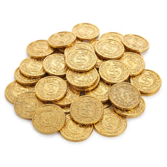Gold Casino Coins - Party Favors, 144-Pack