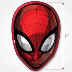 Spider-Man Webbed Wonder Shaped Paper Dessert Plates - 7 Inches, 8 Pack