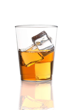 8 Oz. Clear Plastic Tumblers | 20 Count