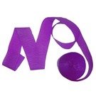 81ft. Purple crepe streamer