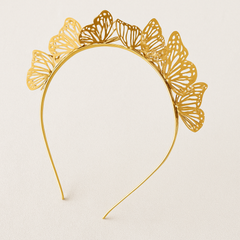 Golden Butterfly Halloween Headband