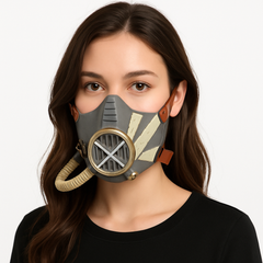 Post-Apocalyptic Gamer Gas Mask for Halloween