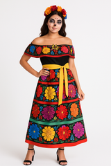 Women's Sugar Skull Beauty Halloween Costume