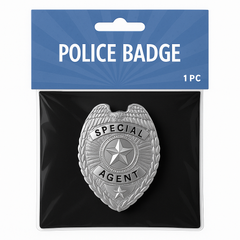 Special Agent Costume Badge Accessory