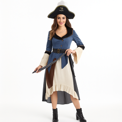 Elegant Posh Pirate Women's Halloween Costume