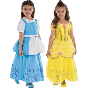 Disney Princess Belle Transformative Halloween Costume for Girls - Child S (4-6)