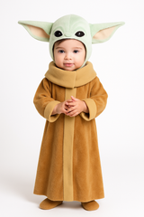 Infant Baby Yoda Costume - The Mandalorian Halloween Outfit