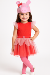 Peppa Pig Girls Halloween Costume - Small