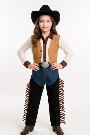 Boys' Cowboy Adventure Halloween Costume - Child S (4-6)