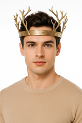 Gold Crown of Branches Costume Accessory