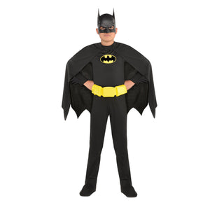 Boys' Classic Batman Halloween Costume - Child M (8-10)
