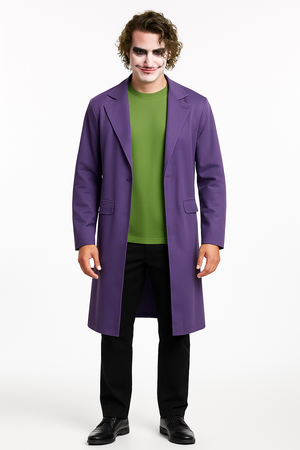 The Dark Knight Joker Halloween Tailcoat Jacket - Adult One Size