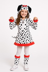 Spotted Dalmatian Girl's Halloween Costume