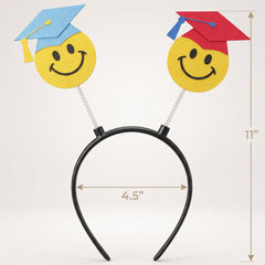 Graduation Smile Face Headbopper