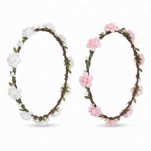 Floral Bachelorette Headwreath Set - 6 Pack