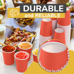 Unleashed - 9 Oz. Red Paper Cups - 100 Ct.