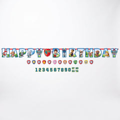 Personalized PAW Patrol Jumbo Birthday Banner