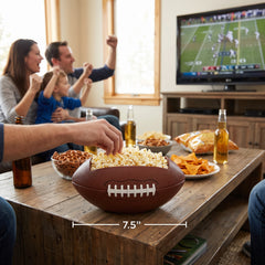 Large Football Popcorn Snack Boxes, 8-Pack