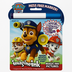PAW Patrol Magic Ink Coloring Book with Mess-Free Marker