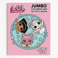 LOL Surprise Jumbo Coloring & Activity Book