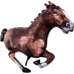 Galloping Horse Metallic Foil Balloon