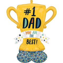 #1 Dad Trophy AirLoonz Balloon