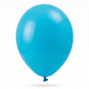 Caribbean Blue Mini Latex Balloons - 5 In. | 50 Pack