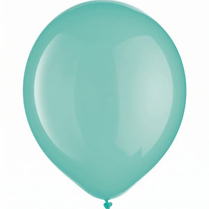Robin Egg Blue Latex Balloons, 12-Inch, 15-Pack