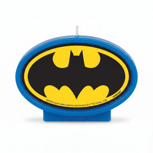 DC Justice League Batman Birthday Candle - 4.5-Inch Cake Topper
